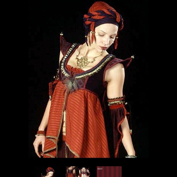 Moresca khadija blouse black and sliver - Picture 2 of 5